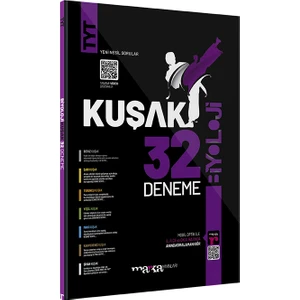 Marka Yayınları TYT Biyoloji 32 Kuşak Deneme Tamamı Video Çözümlü