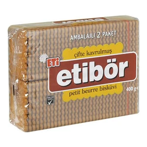 Etibör Bisküvi Çifte Kavrulmuş 400 G * 10 Adet