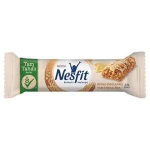Nesfit Beyaz Çikolatalı Tam Tahıllı Bar 22.5 G