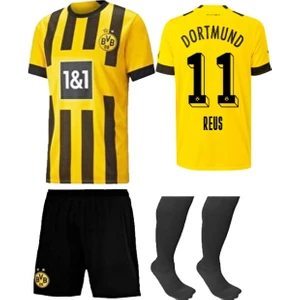 Yeni Sezon Çocuk Dortmund Reus Forması + Şort+ Çorap 3Lü Set