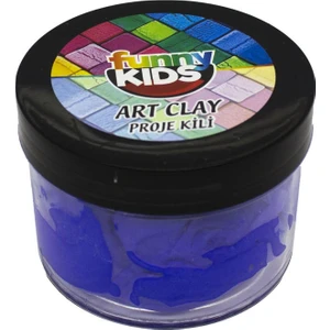 Funny Kids Art Clay Proje Kili Sanat Kili Mavi