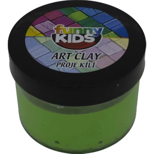 Funny Kids Art Clay Proje Kili Sanat Kili Yeşil