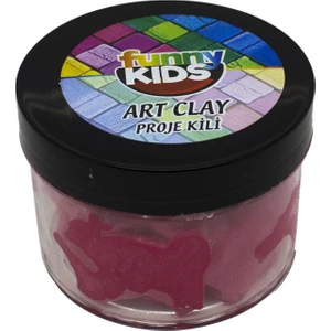 Funny Kids Art Clay Proje Kili Sanat Kili Fuşya