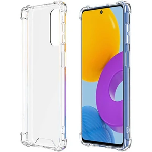 Tekno Grup Samsung Galaxy M52 Kılıf Ultra Korumalı Şeffaf Anti Shock Kılıf + Tam Kaplayan 5d Ekran Koruyucu
