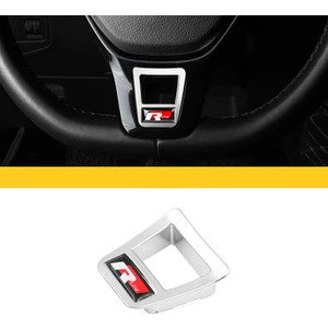R-Line Direksiyon Logosu Siyah-Kırmızı / DIKA07