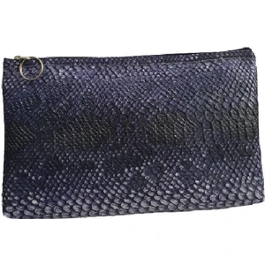 Kadın Renkli Desenli Çok Amaçlı El Çantası  Mor