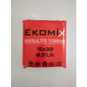 Kalın Şeker & Bakliyat & Yumurta Poşeti 1  kg Ekomix