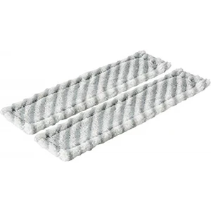 Home And Garden Glassvac Akülü Cam Temizleme Makinesi ile Uyumlu Yedek Mikrofiber Bez, Beyaz