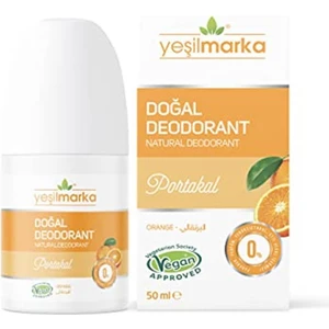 Doğal Deodorant- Portakal- Organik Içerikli- Vegan- Cruelty Free- Helal- Hipoalerjenik-