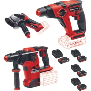 Te-Hd 18/12 Vidalama Matkap Te-Ag 18/115 Avuç Taşlama Herocco 36/28 Kırıcı 3X4.0AH+2.5AH Starter Kit Akülü Set