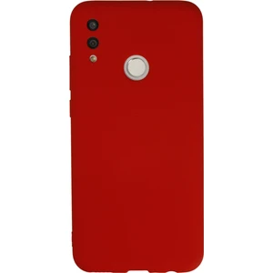 Bilişim Aksesuar  Huawei P Smart 2019 Kılıf Nano Içi Kadife  Silikon - Kırmızı