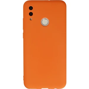 Bilişim Aksesuar  Huawei P Smart 2019 Kılıf Nano Içi Kadife  Silikon - Turuncu