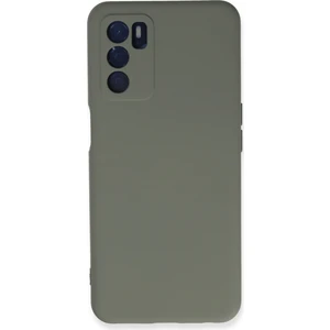 Bilişim Aksesuar  Oppo A16 Kılıf Nano Içi Kadife  Silikon - Açık Gri