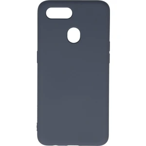 Bilişim Aksesuar  Oppo Ax7 Kılıf Nano Içi Kadife  Silikon - Gri