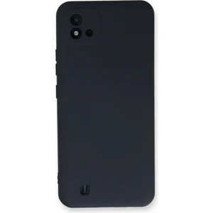 Bilişim Aksesuar  Realme C11 2021 Kılıf Nano Içi Kadife  Silikon - Lacivert