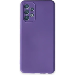 Bilişim Aksesuar  Samsung Galaxy A13 4g Kılıf Nano Içi Kadife  Silikon - Mor