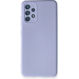 Bilişim Aksesuar  Samsung Galaxy A32 Kılıf Nano Içi Kadife  Silikon - Lila