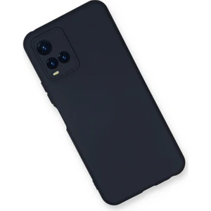 Bilişim Aksesuar  Vivo Y21 Kılıf Nano Içi Kadife  Silikon - Lacivert