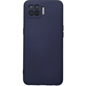 Bilişim Aksesuar  Oppo Reno 4 Lite Kılıf Nano Içi Kadife  Silikon - Lacivert