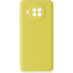 Bilişim Aksesuar  Xiaomi Mi 10T Lite Kılıf Nano Içi Kadife  Silikon - Sarı
