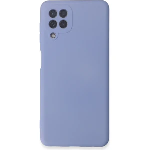 Bilişim Aksesuar  Samsung Galaxy M22 Kılıf Nano Içi Kadife  Silikon - Lila