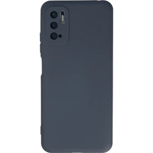 Bilişim Aksesuar  Xiaomi Redmi Note 10 5g Kılıf Nano Içi Kadife  Silikon - Gri