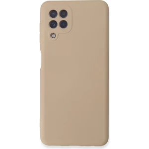 Bilişim Aksesuar  Samsung Galaxy M32 Kılıf Nano Içi Kadife  Silikon - Pudra