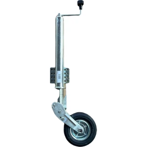 Römork Karavan Otomatik Katlanır Destek Tekeri 60 mm
