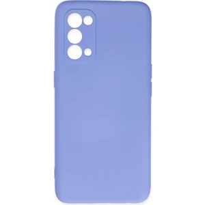 Bilişim Aksesuar  Oppo Reno 5 Kılıf Nano Içi Kadife  Silikon - Lila