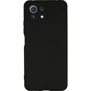 Bilişim Aksesuar  Xiaomi Mi 11 Lite Kılıf Nano Içi Kadife  Silikon - Siyah