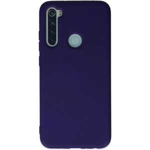 Bilişim Aksesuar  Xiaomi Redmi Note 8 Kılıf Nano Içi Kadife  Silikon - Mor