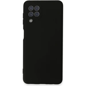 Bilişim Aksesuar  Samsung Galaxy M22 Kılıf Nano Içi Kadife  Silikon - Siyah