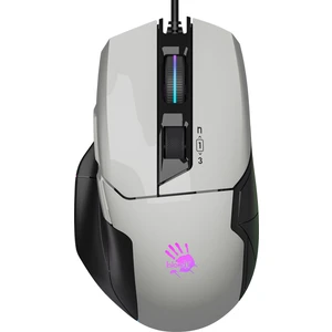 W70 Max 10.000 CPI 8 Tuş RGB 4M Bellek Ultra Core 3&4 Aktif Özel Yapım Optik Kablolu Panda Beyaz Oyuncu Mouse