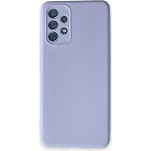 Bilişim Aksesuar  Samsung Galaxy A13 4g Kılıf Nano Içi Kadife  Silikon - Lila