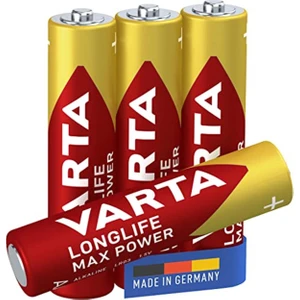 Longlife Max Power 4 x Aaa Alkalin Pil