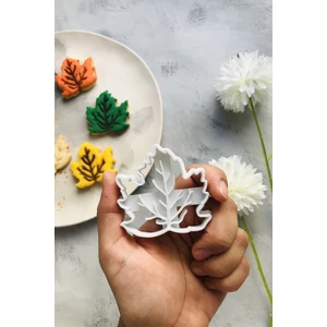 Yaprak Hamur Şekillendirici / Kurabiye / Seramik / Oyun / Polimer Kil