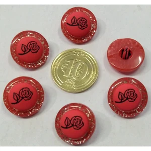 İlhan Düğme Bebek Yelek Düğmesi Lazer Çizim-6 Adet