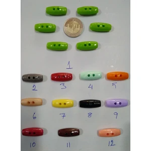 İlhan Düğme Plastik Bebek Çoban Düğmesi No:2 Deki Model-6 Adet