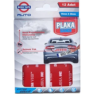 Boss Tape Plaka Yapıştırma Bandı