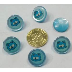 İlhan Düğme Bebek Yelek Düğmesi Lazer Çizim-6 Adet