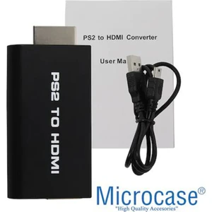 Playstation 2 HDMI Adaptör Dönüştürücü - Ps2 To HDMI