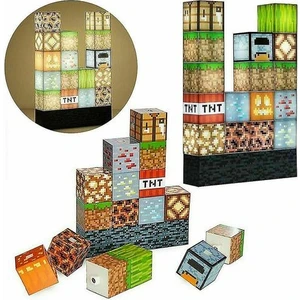 Haitun 16 Adet Minecraft Yapı Taşı Işık Masa Lambası (Yurt Dışından)