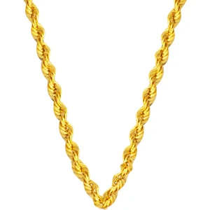 Burma 14 Ayar Altın Zincir - 60 cm