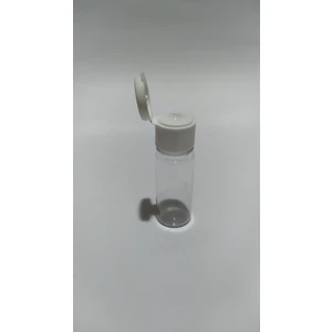 8 Ml Beyaz Fliptop (Açmalı) Kapaklı Likit Dezenfektan Kolonya Pet  Şişesi (10 Adet)