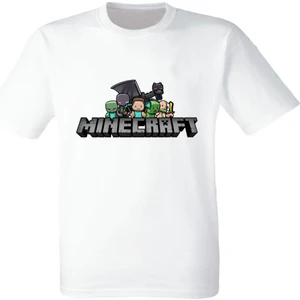 Baskılı  Beyaz Tişört