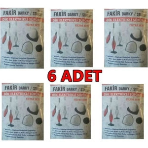Darky Elektirikli Süpürge Toz Torbası 6 Adet