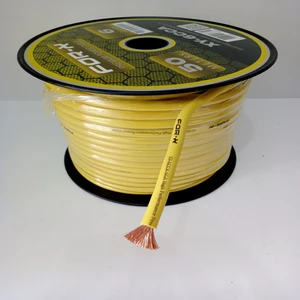 Amfi Tesisat Güç Kablosu 6ga - For-X Xy-6 Cca Oto Anfi 6ga Power Kablosu 1 Metre