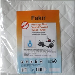 Prestige Vestel Poyraz Ares Elektrikli Süpürge Toz Torbası
