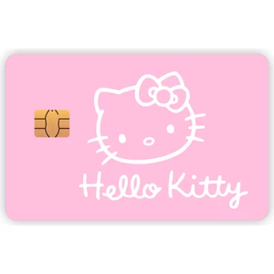 Quart Aksesuar 4 Adet Hello Kitty Kart Kaplama Sticker Kart Etiketi Model 4