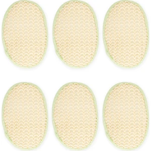 Body Peel Bodypeel Oval Banyo Süngeri Yeşil 6 Adet